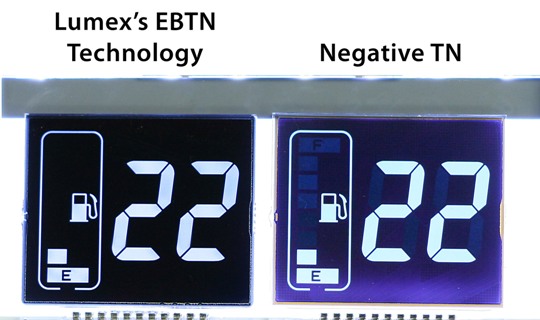 INFOVUE EBTN：LUMEX推出300:1高對(duì)比度TN LCD