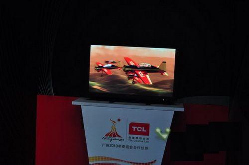 TCL 3D電視閃亮CEF，3D電視在2010真的“火”了