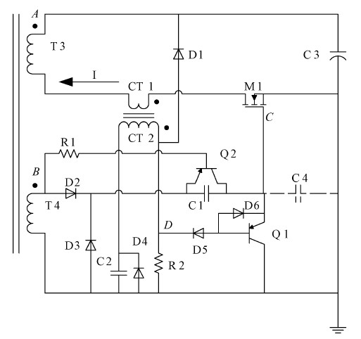 圖3 　同步整流方案的電路結(jié)構(gòu)