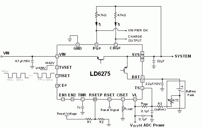 LD6275應用電路圖