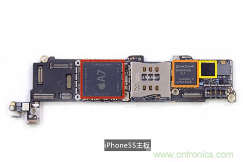 土豪金iPhone 5S拆解：內(nèi)部結(jié)構(gòu)升級，維修難度增加