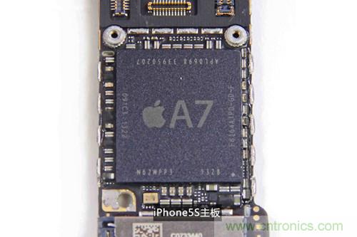 土豪金iPhone 5S拆解：內(nèi)部結(jié)構(gòu)升級，維修難度增加