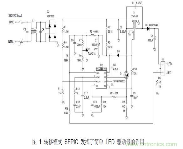 高效驅動LED離線式照明電路設計