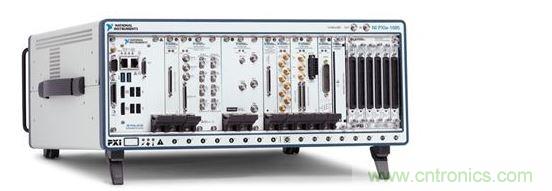 NI PXI Express機箱包含射頻分析儀和發(fā)生器、矢量網(wǎng)絡分析儀、開關(guān)、電源和嵌入式計算機