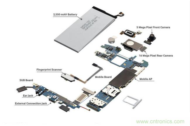 拆解三星Galaxy S6/S6 Edge，網(wǎng)友大呼“有料”！