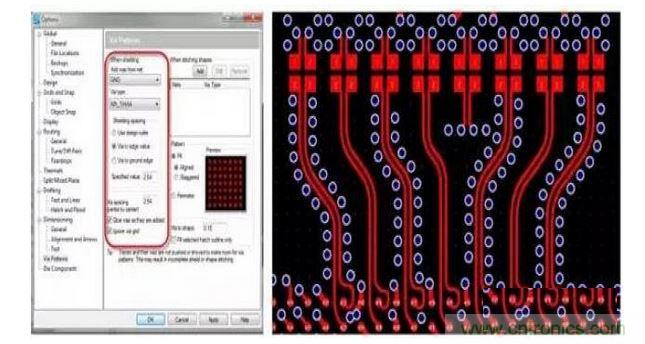 PCB 設(shè)計(jì)工具如果能夠控制共面波導(dǎo)和波導(dǎo)過孔的創(chuàng)建，將有助于顯著減少設(shè)計(jì)錯(cuò)誤和縮短設(shè)計(jì)時(shí)間。