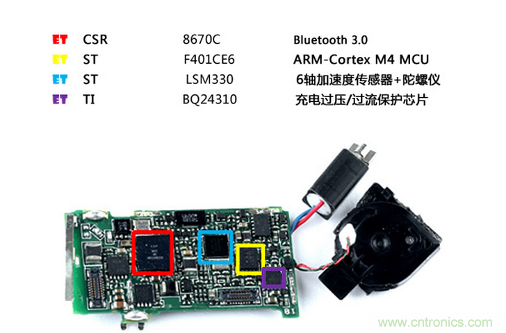 華為智能手環(huán)TalkBand B2拆解分析，時尚，輕便，觀感極好！