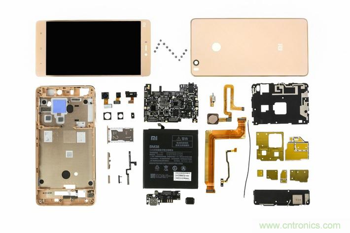 小米手機4S超詳細拆解：內外硬件大升級