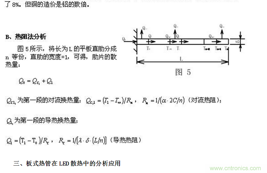 LED行業(yè)中的傳熱學問題之一——“熱阻”概念被濫用