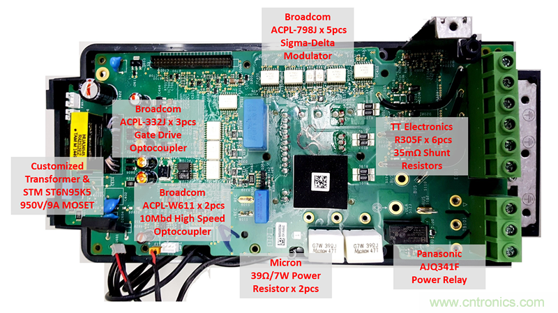 拆解施耐德電氣AltivarTM Process變頻器ATV630U15M3