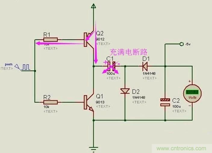 負(fù)壓是怎么產(chǎn)生的？附電路詳細(xì)分析