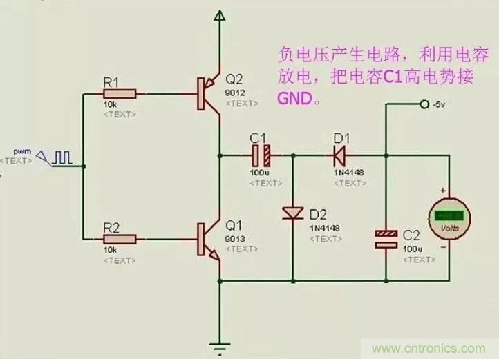 如何利用MCU的PWM產(chǎn)生負電壓