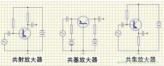 什么是共集、共基、共射放大器？如何分辨3類放大器