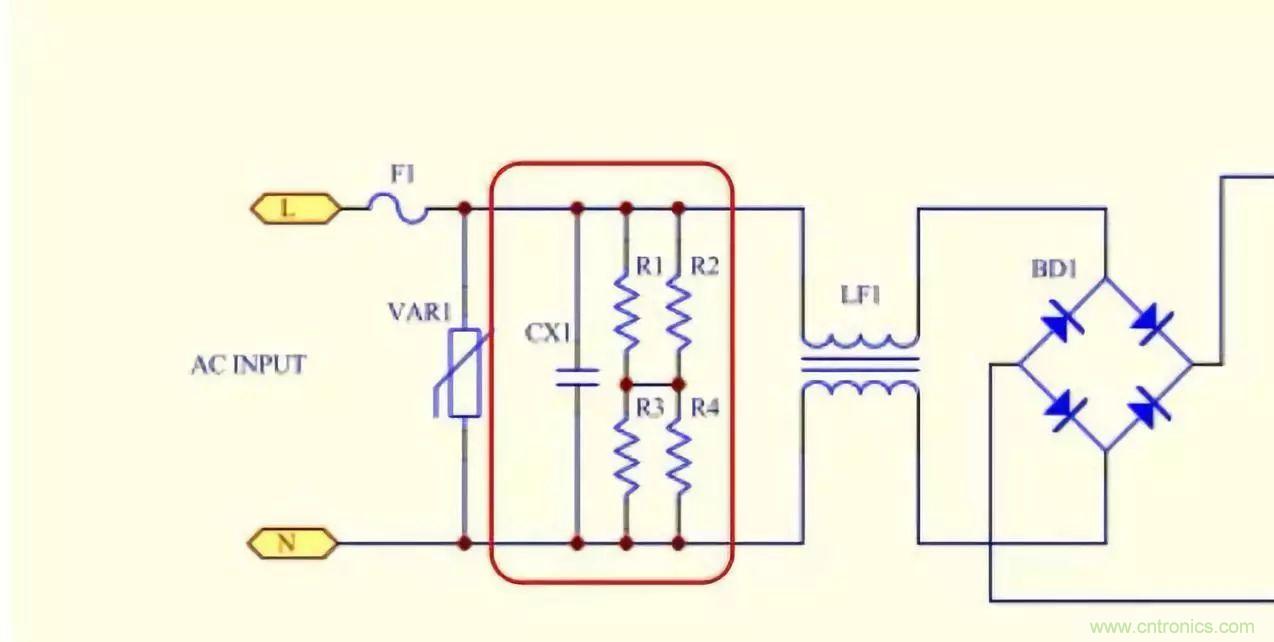 開關電源中X電容與Y電容的作用