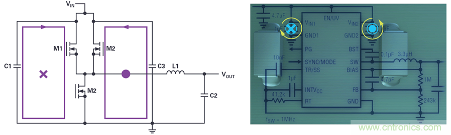 是否可以將低EMI電源安裝到擁擠的電路板上？