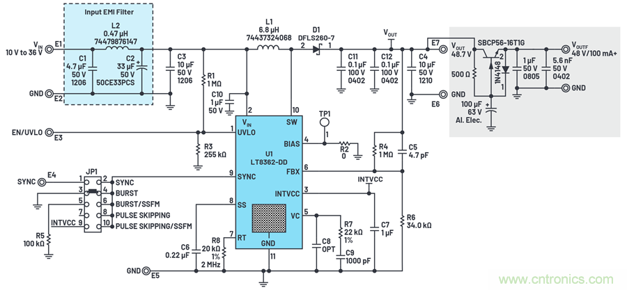 讓我們做一個超低噪聲、48 V、幻像麥克風(fēng)電源怎么樣？