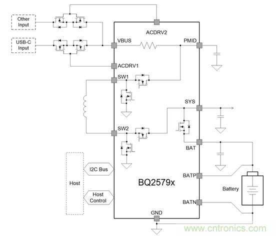 Buck-Boost集成電路提供更快的充電速度，更長的電池壽命