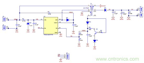 寬輸入電壓、高效率、5V&250mA輸出反激變流器設(shè)計(jì)