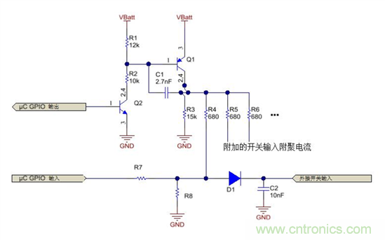 多開關(guān)檢測接口：為實(shí)現(xiàn)更小型、更高效設(shè)計(jì)集成化功能