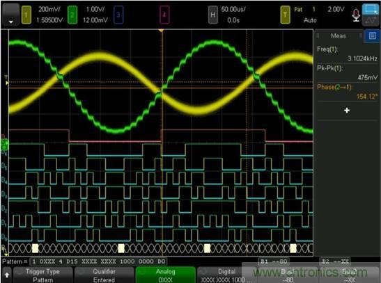 使用混合信號示波器調(diào)試嵌入式混合信號設(shè)計