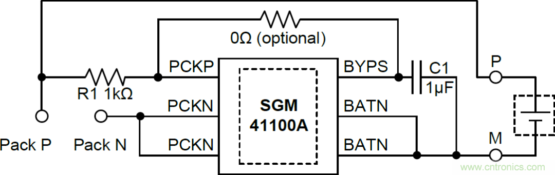 小封裝、微功耗小微電池保護(hù)器SGM41100A