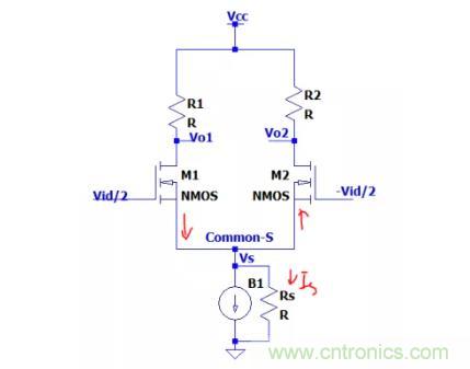 關(guān)于差分輸入電路和共模信號，差模信號關(guān)系的理解