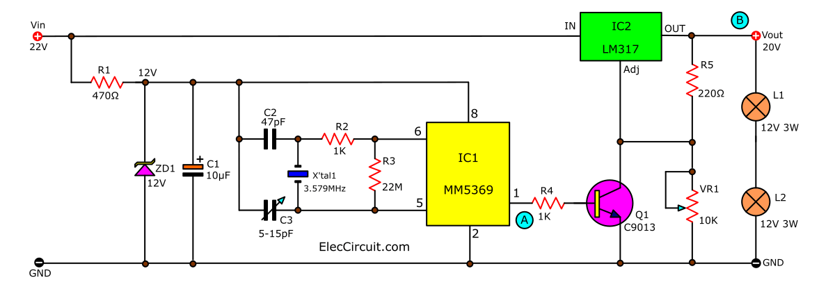 如何使用LM317作為開關(guān)來打開和關(guān)閉電源負載