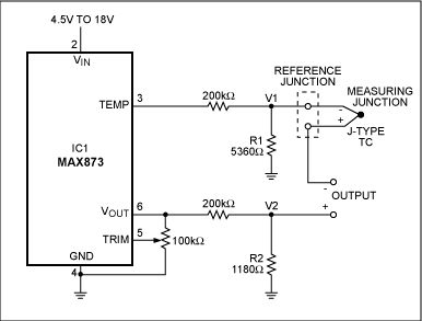 如何利用電壓基準補償熱電偶冷端？